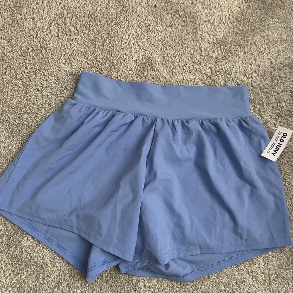 Old Navy Women's Athletic Shorts in Light Blue